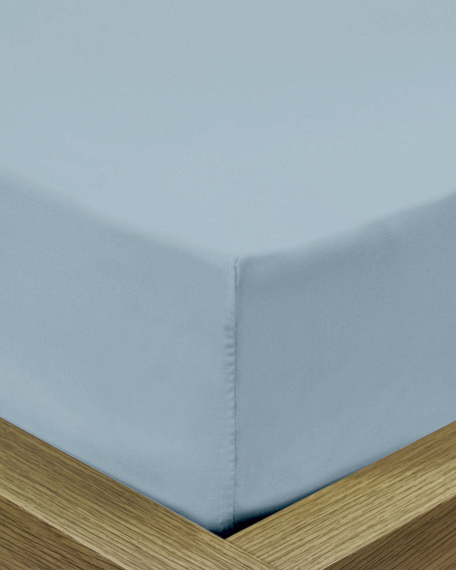 طقم ملاءات قطنية منزلية فائقة النعومة مكون من 3 قطع باللون الأزرق المعدني