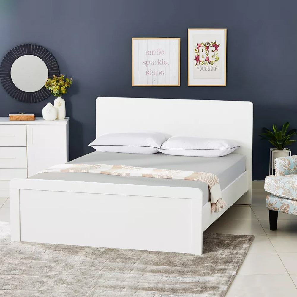 طقم ملاءات قطنية منزلية مكون من 3 قطع مخططة باللون الكريمي