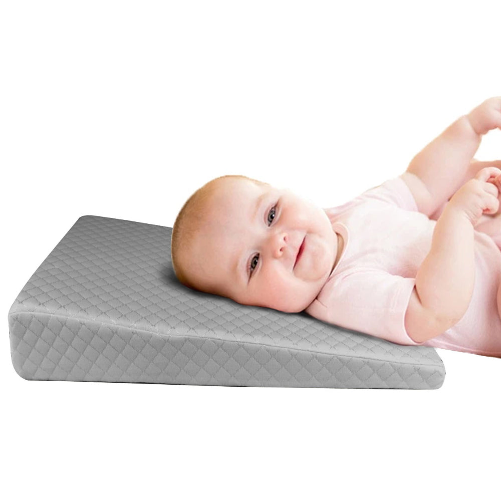 وسادة قطنية منزلية ناعمة من إسفنج الذاكرة مضادة للتوتر، قماش رمادي