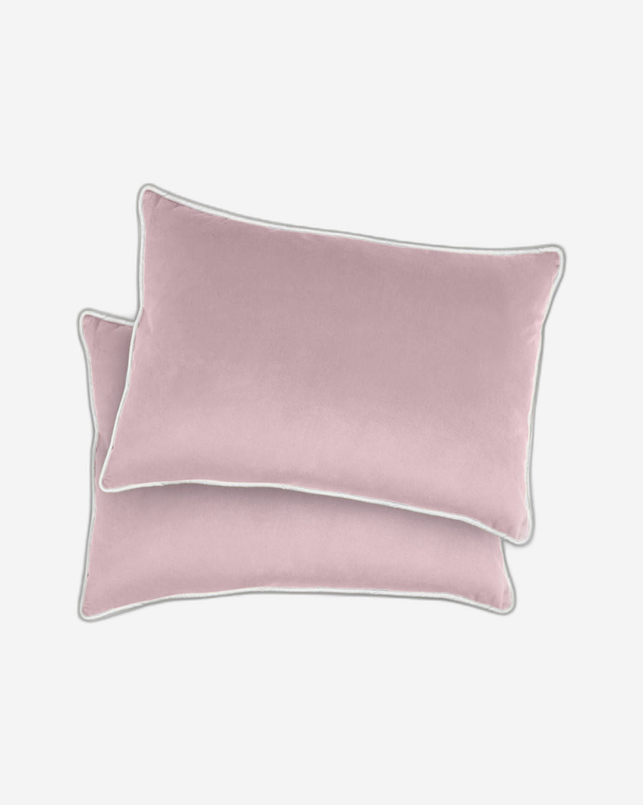 وسادة مخملية من القطن المنزلي مقاس 45 × 30 سم، عبوة من قطعتين