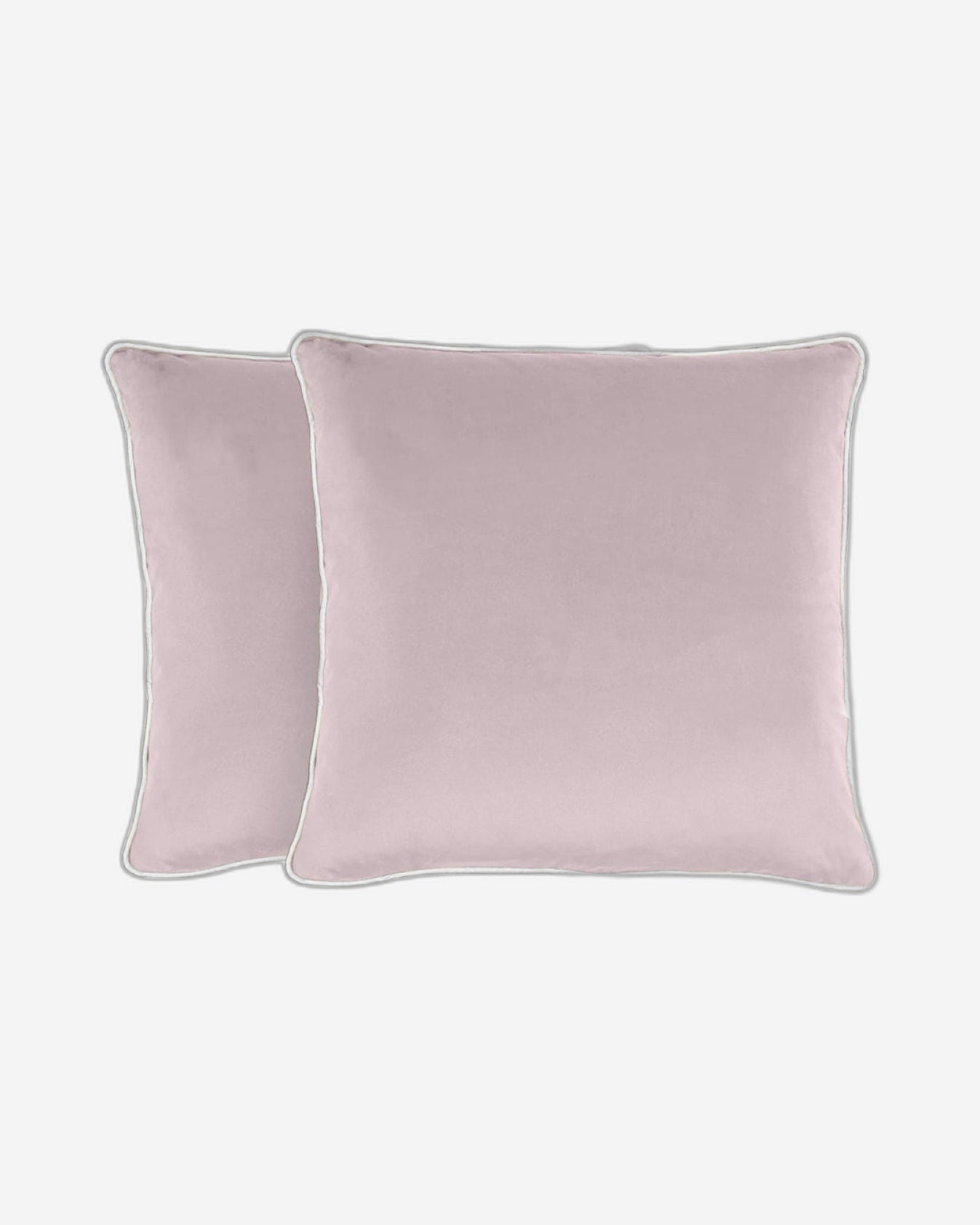 وسادة مخملية من القطن المنزلي مقاس 45 × 45 سم، عبوة من قطعتين