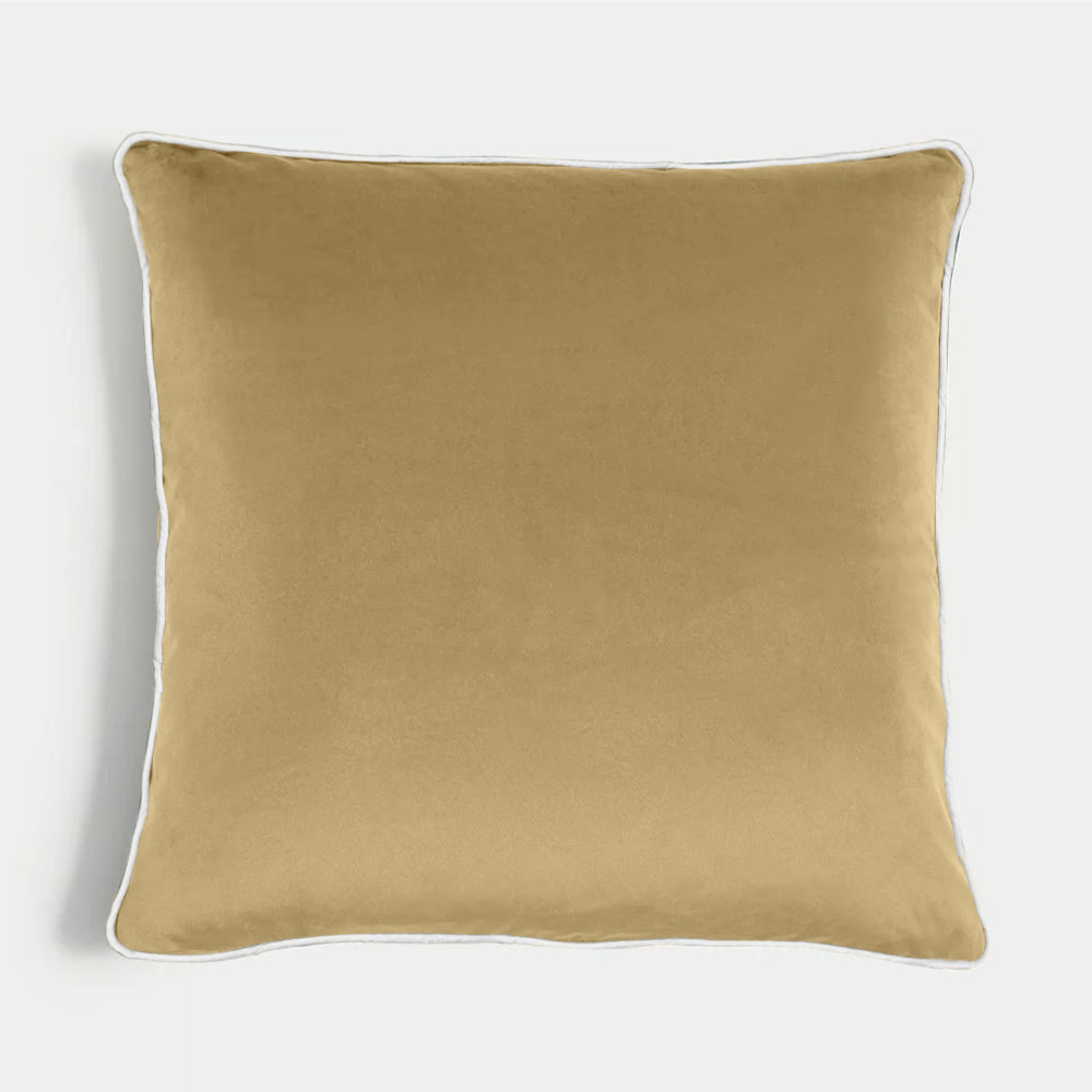 وسادة مخملية من القطن المنزلي مقاس 45 × 45 سم، عبوة من قطعتين