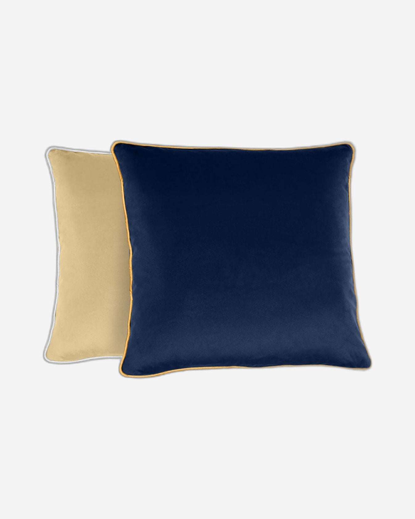 وسادة مخملية من القطن المنزلي مقاس 45 × 45 سم، عبوة من قطعتين