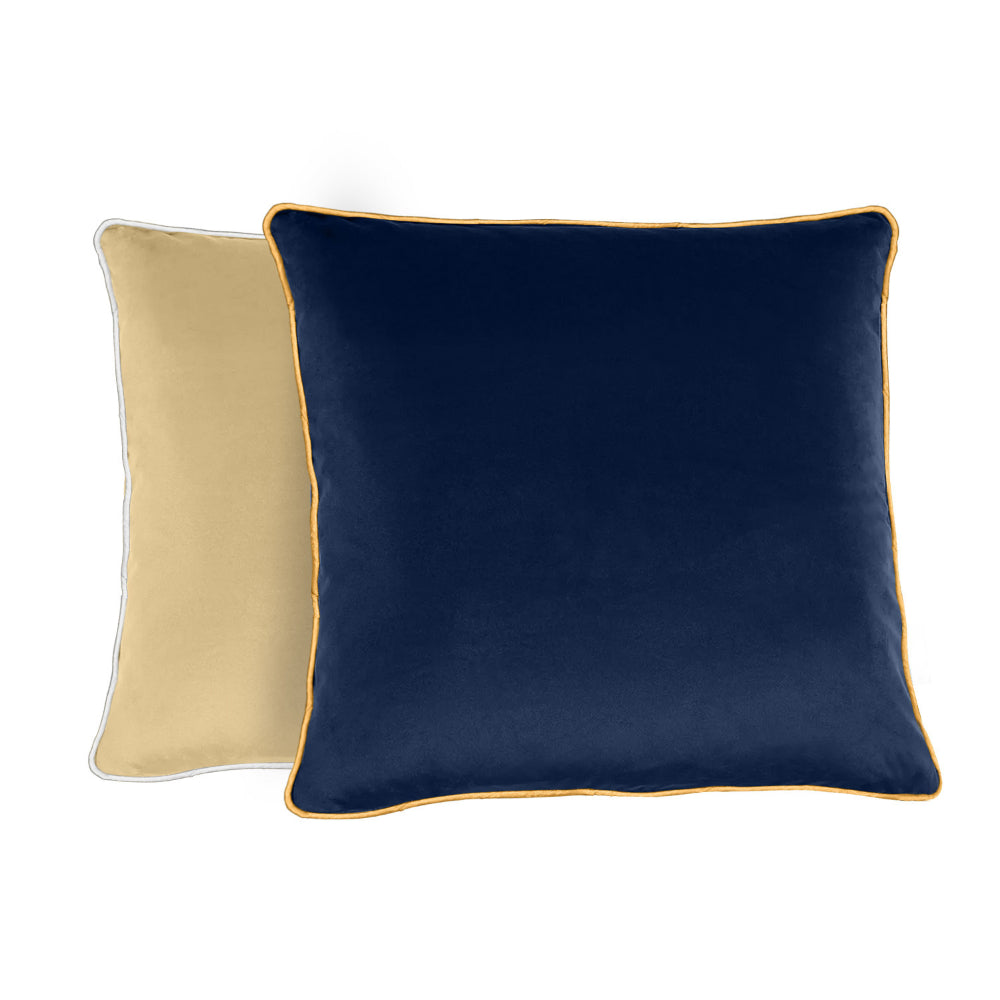 وسادة مخملية من القطن المنزلي مقاس 45 × 45 سم، عبوة من قطعتين