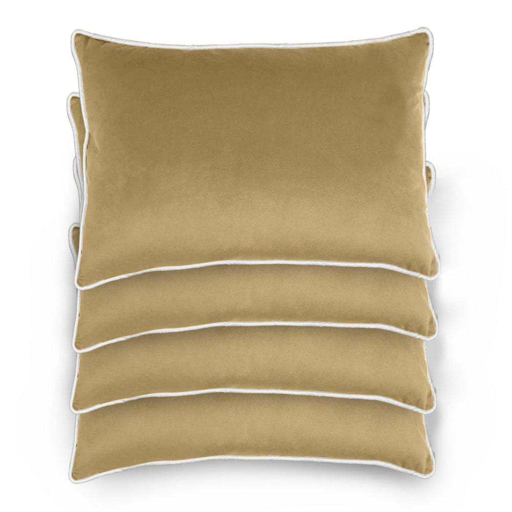 Cotton Home Velvet Cushion 45x30cm Pack of 4