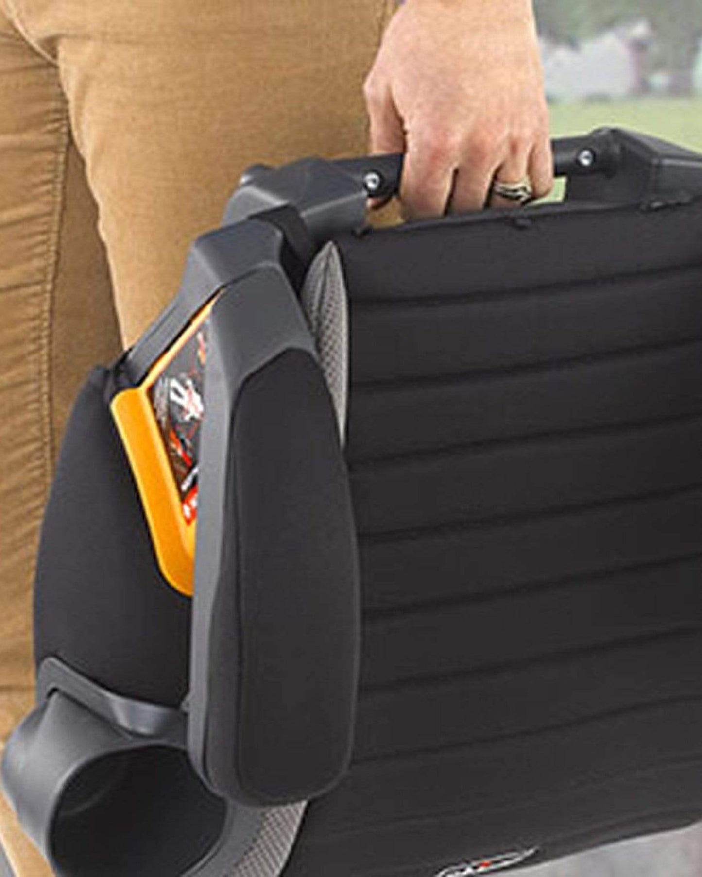 مقعد معزز بدون ظهر من جوفيت - كاراميل الولايات المتحدة الأمريكية