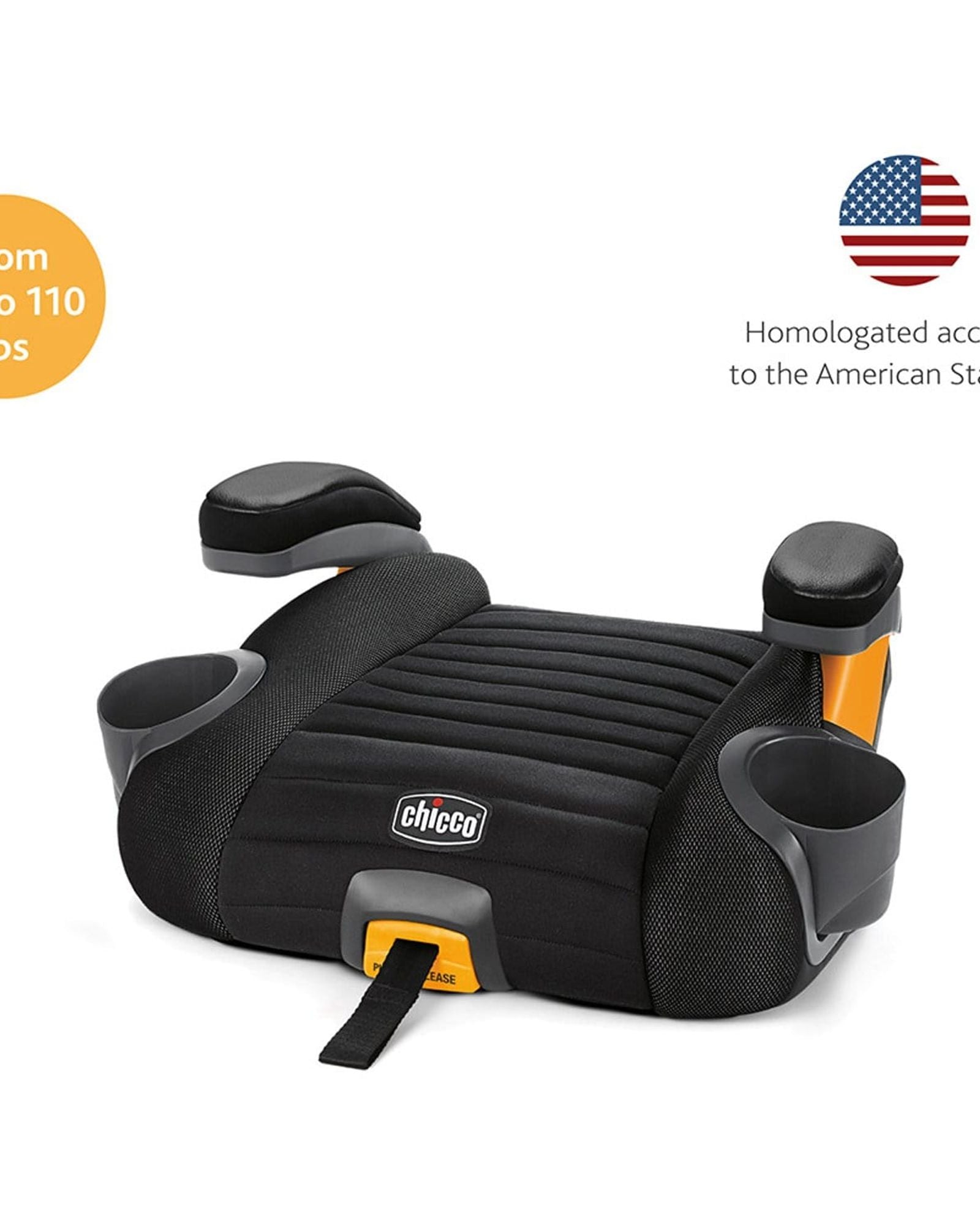 مقعد معزز للأطفال من تشيكو جوفيت بلس، مقاس أمريكي