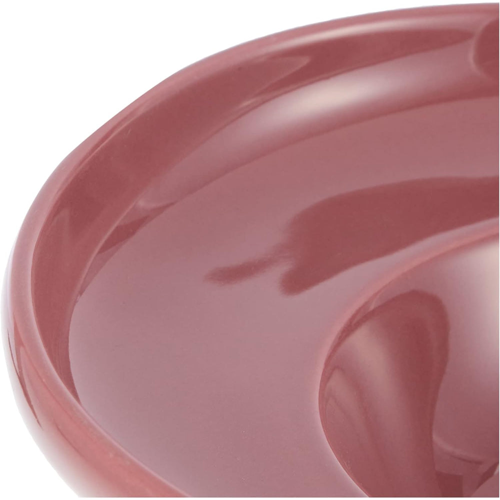 طبق معكرونة مسطح ٢٤ سم - بنفسجي لامع | أدوات مطبخ أنيقة ومتينة