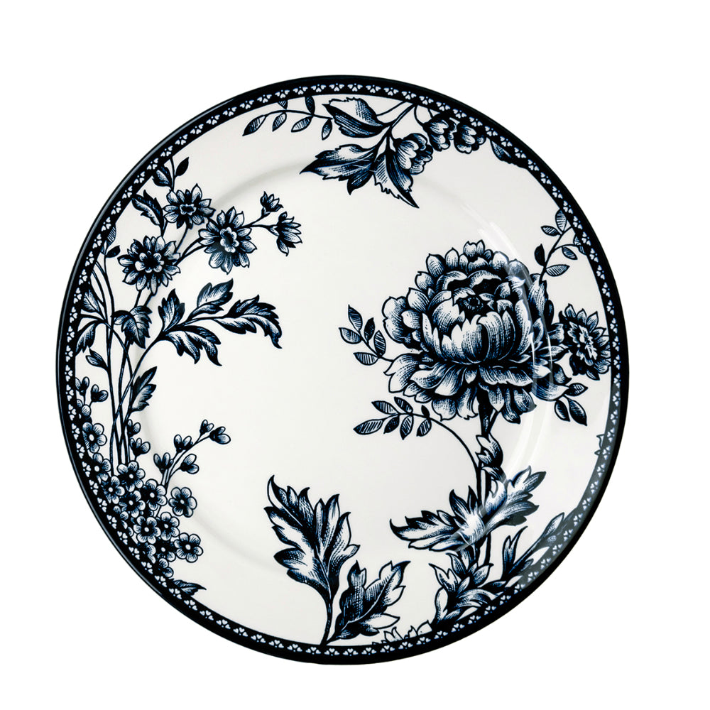 Claytan Rhapsody Collection 12-Inch Dark Blue Ceramic Chop Plate (Set of 1)