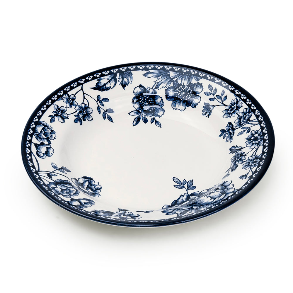 طبق حساء سيراميك أزرق داكن من Claytan Rhapsody مقاس 9 بوصات (مجموعة من قطعة واحدة)