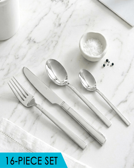 Cuisine Art JAMIE Cutlery Set 16 pcs Silver