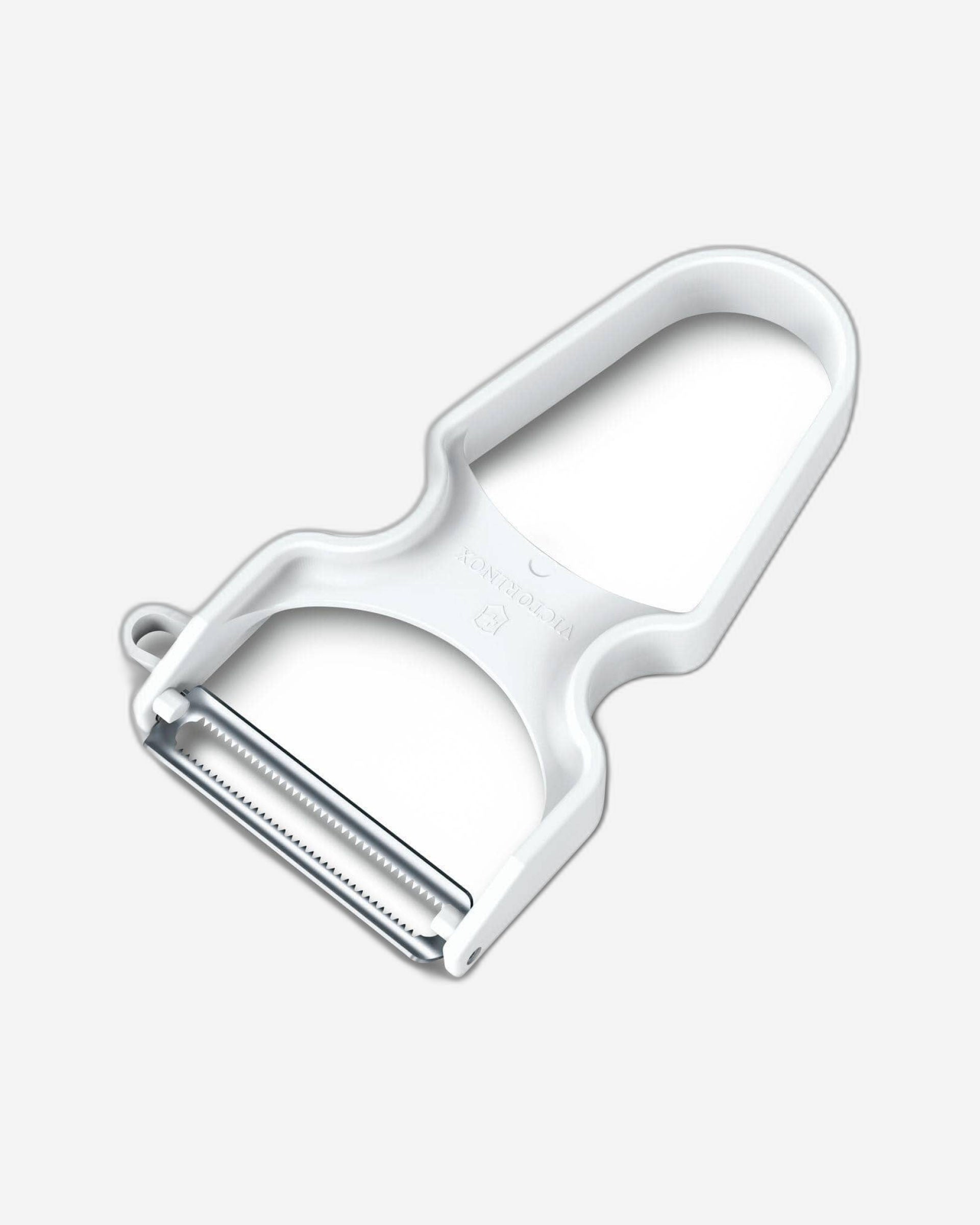 مقشرة فيكتورينوكس سريعة التقشير ذات الحافة المسننة باللون الأبيض - 6.0933