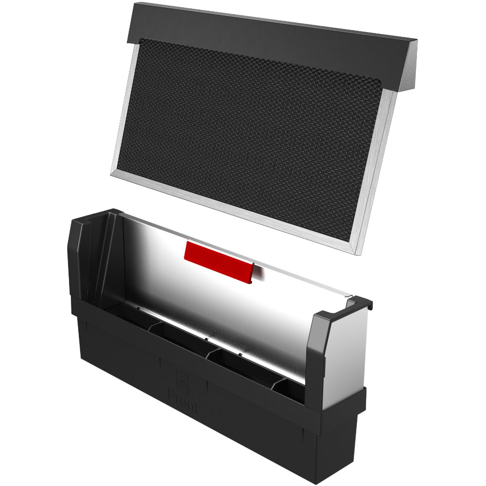 Bosch Series 8 Downdraft Hood 80 cm 30 Watts, Clear Glass Black DDW88MM60B