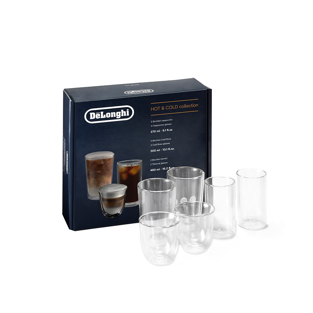 De'Longhi SET DLSC326 6GLAS HOT&COLD COLLECTION DL