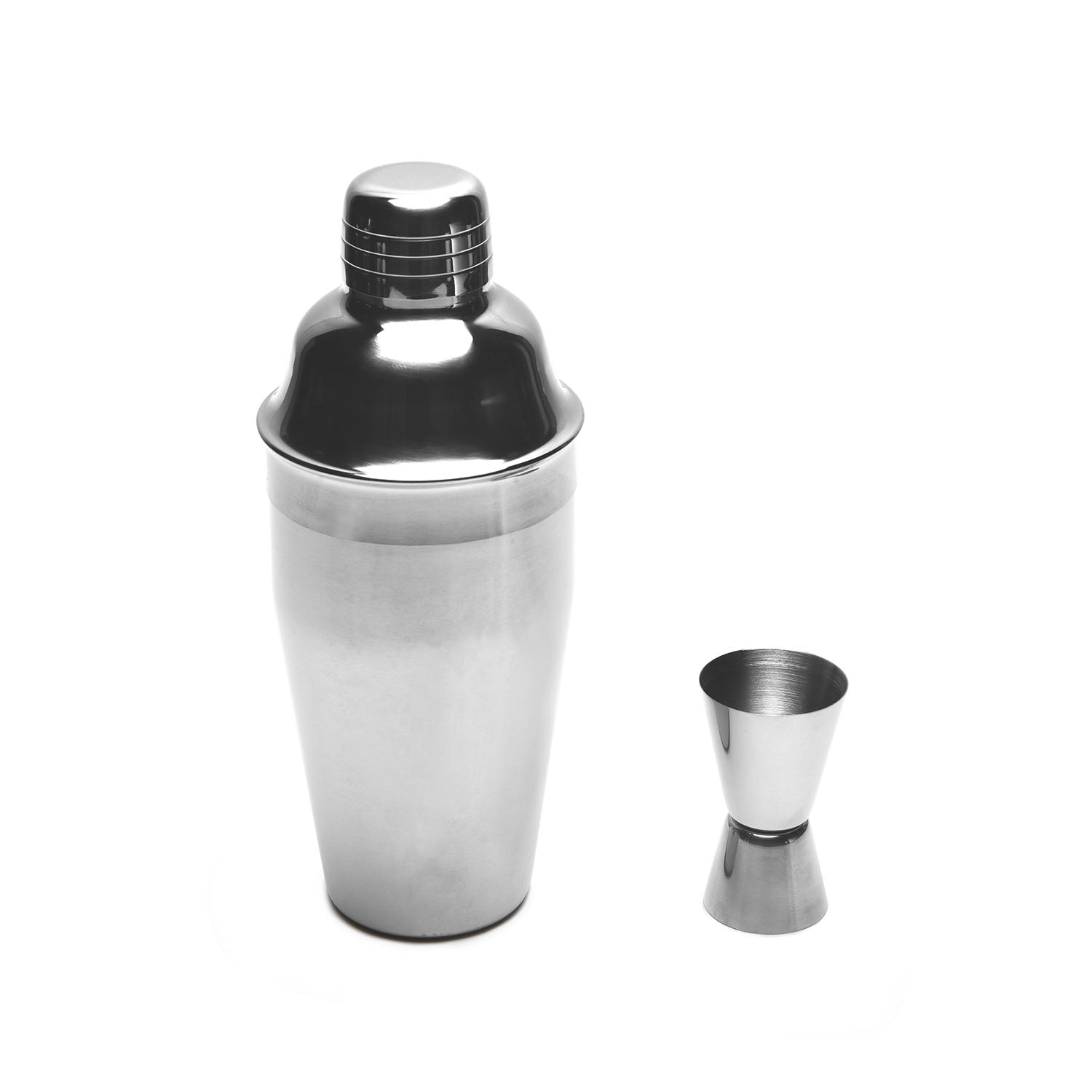 طقم هدايا كوكتيل أورورا سيلفر من لاديل، مكون من 4 قطع