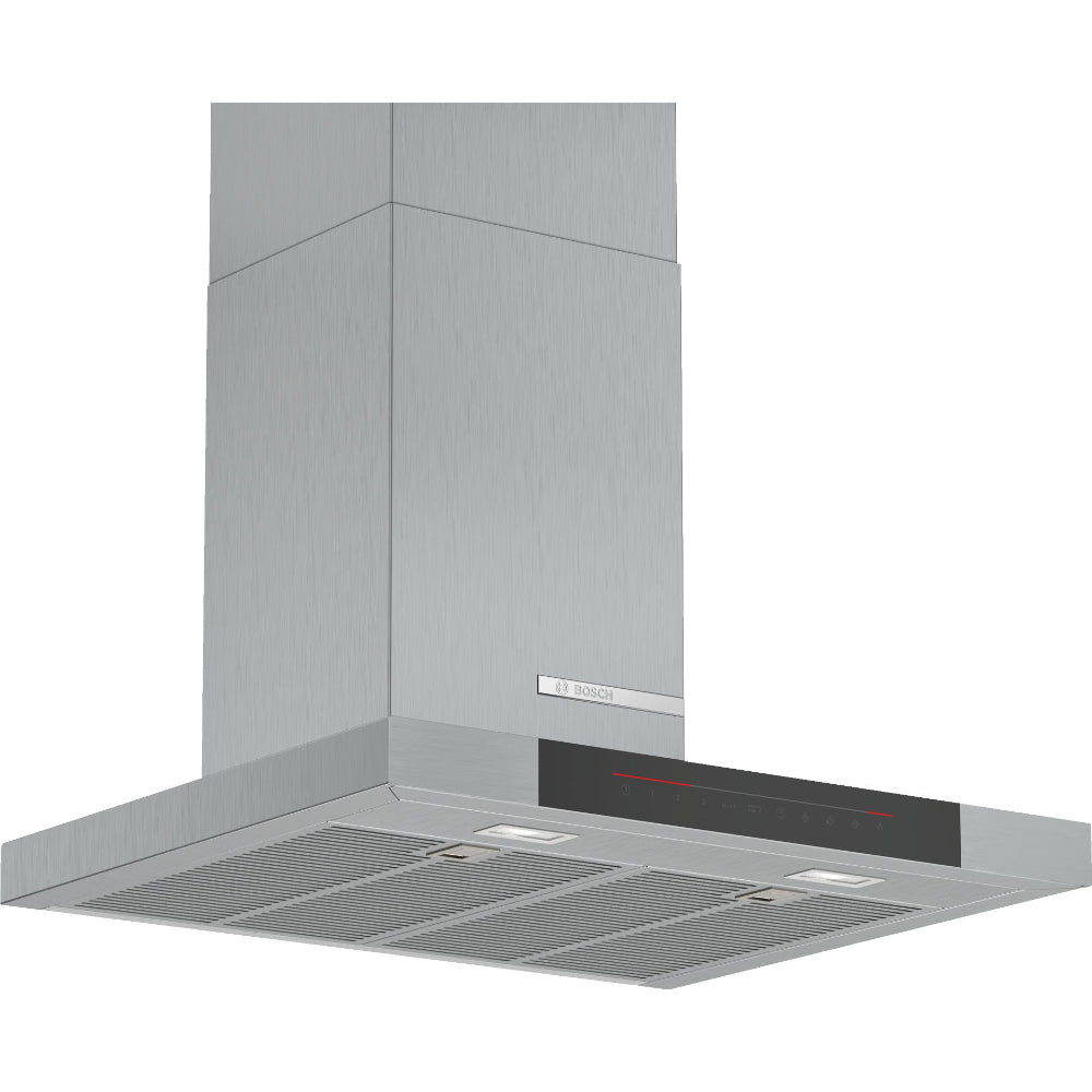 Bosch Serie 6 Wall Mounted Cooker Hood 60 cm, Touch Control - Stainless Steel DWB68JQ50B