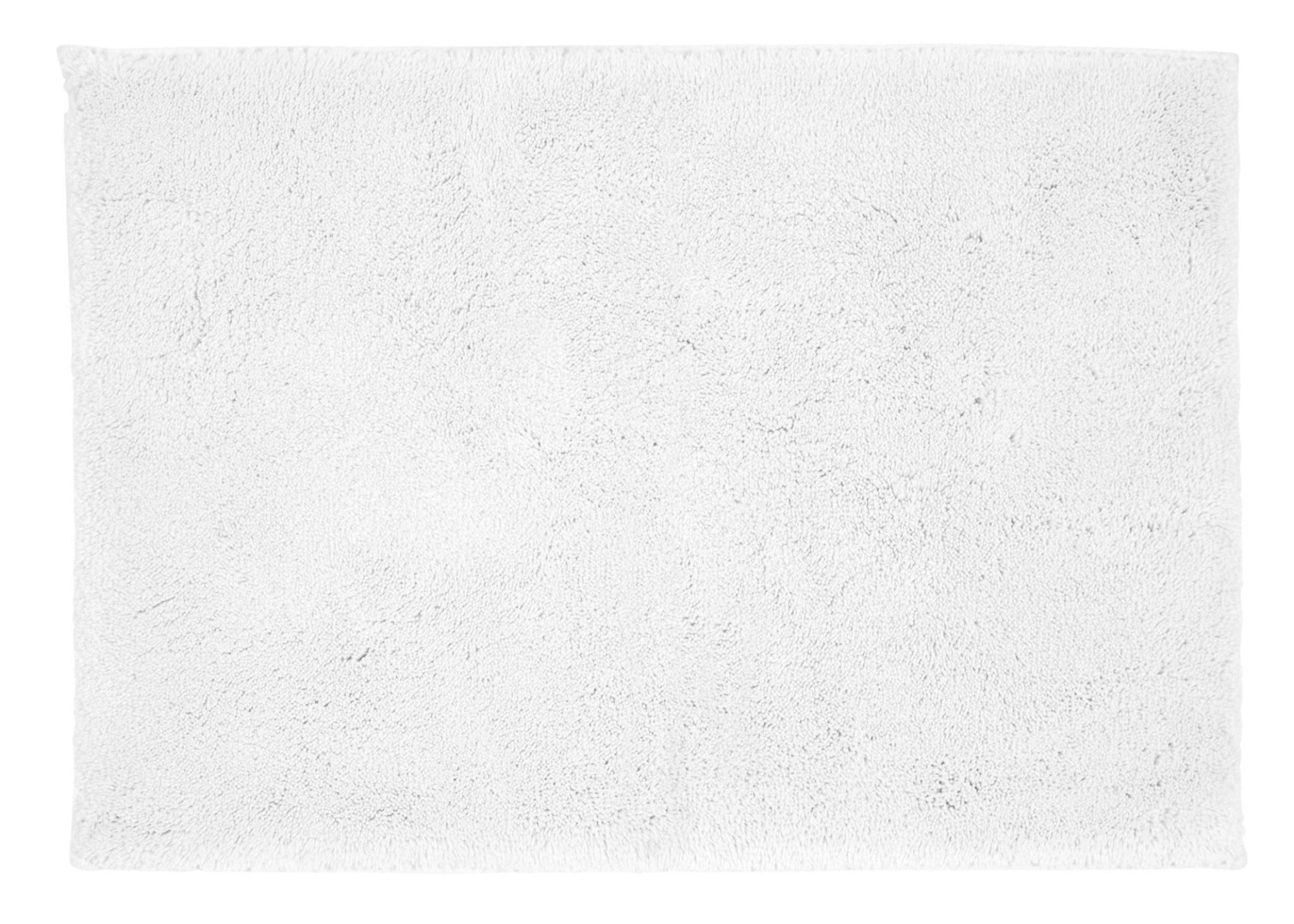 سجادة حمام مبطنة بظهر مطاطي من كريستي، بيضاء اللون