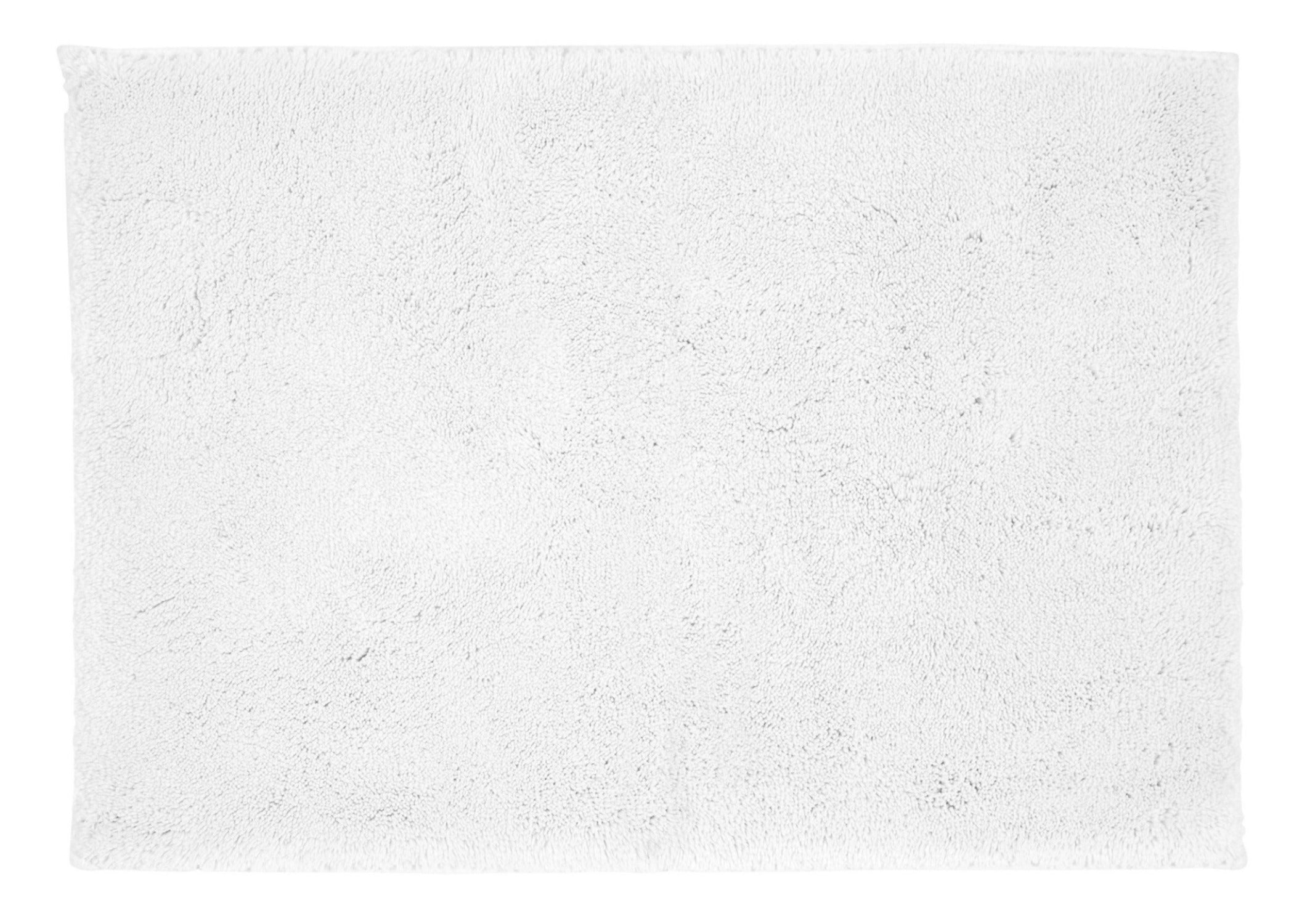 سجادة حمام مبطنة بظهر مطاطي من كريستي، بيضاء اللون