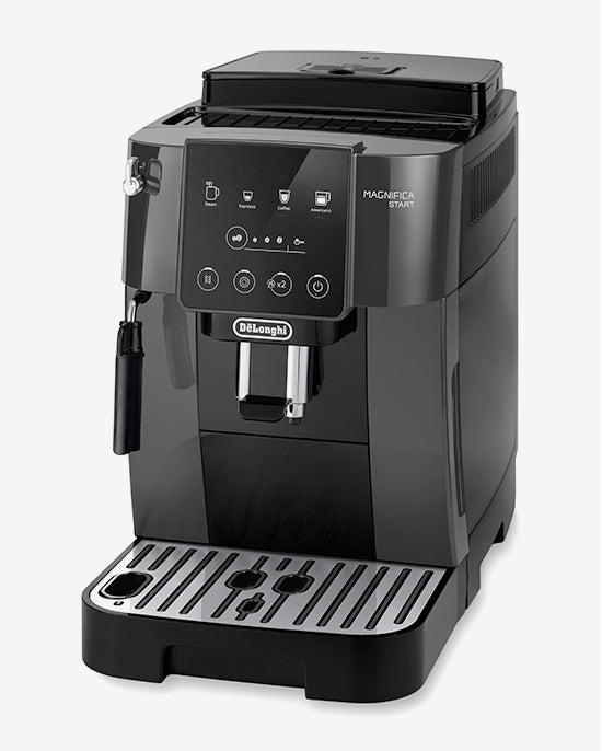 ماكينة صنع القهوة De'Longhi Magnifica الأوتوماتيكية بالكامل، قهوة طازجة، لوحة تحكم تعمل باللمس Sift، رغوة حليب تقليدية، وصفات بلمسة واحدة Black-ECAM220.22.GB (معتمدة من هيئة الإمارات للمواصفات والمقاييس الإماراتية)