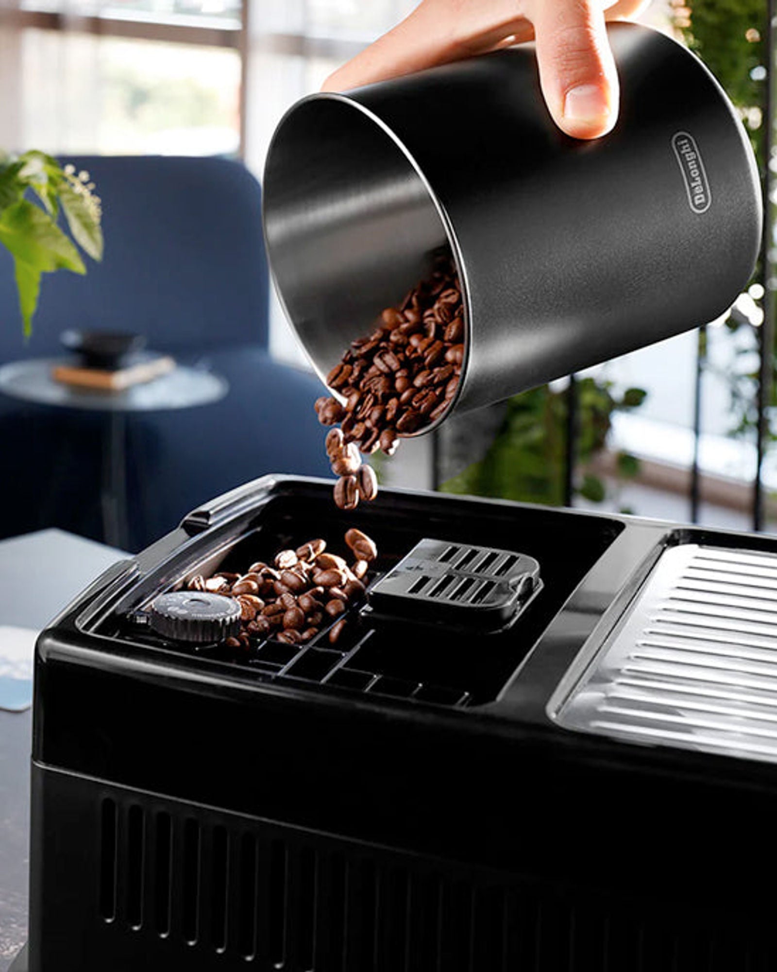 ماكينة القهوة ديلونجي ديناميكا بلس الأوتوماتيكية