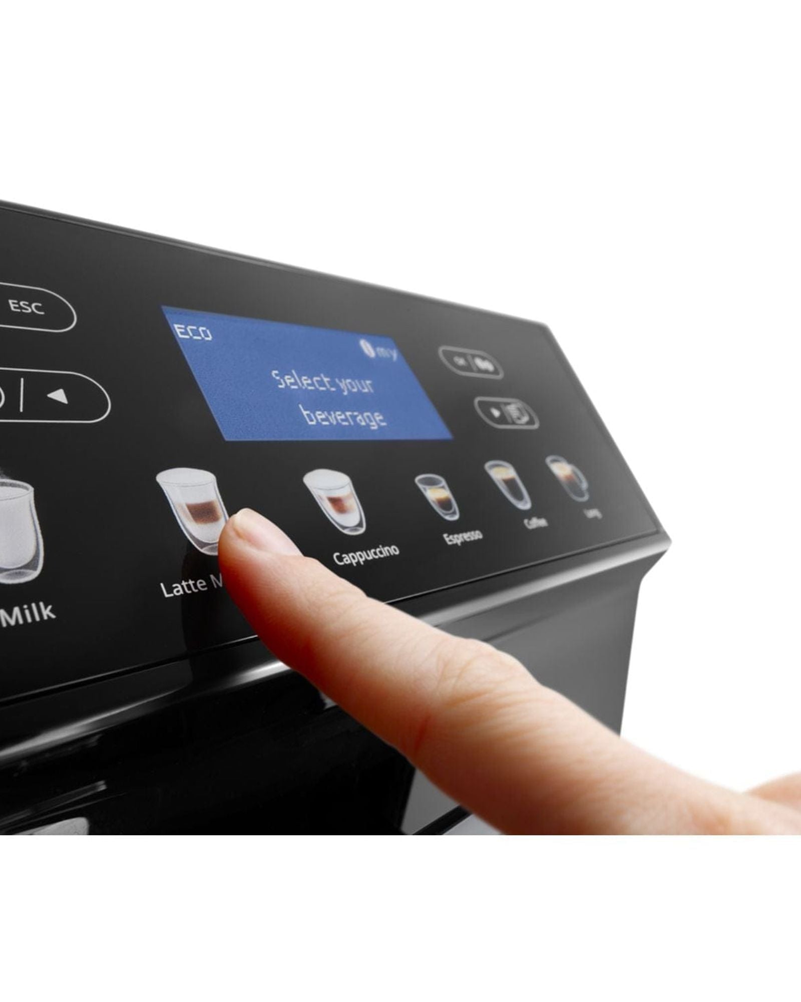 ماكينة القهوة ديلونجي إليتا كابتشينو إيفو الأوتوماتيكية