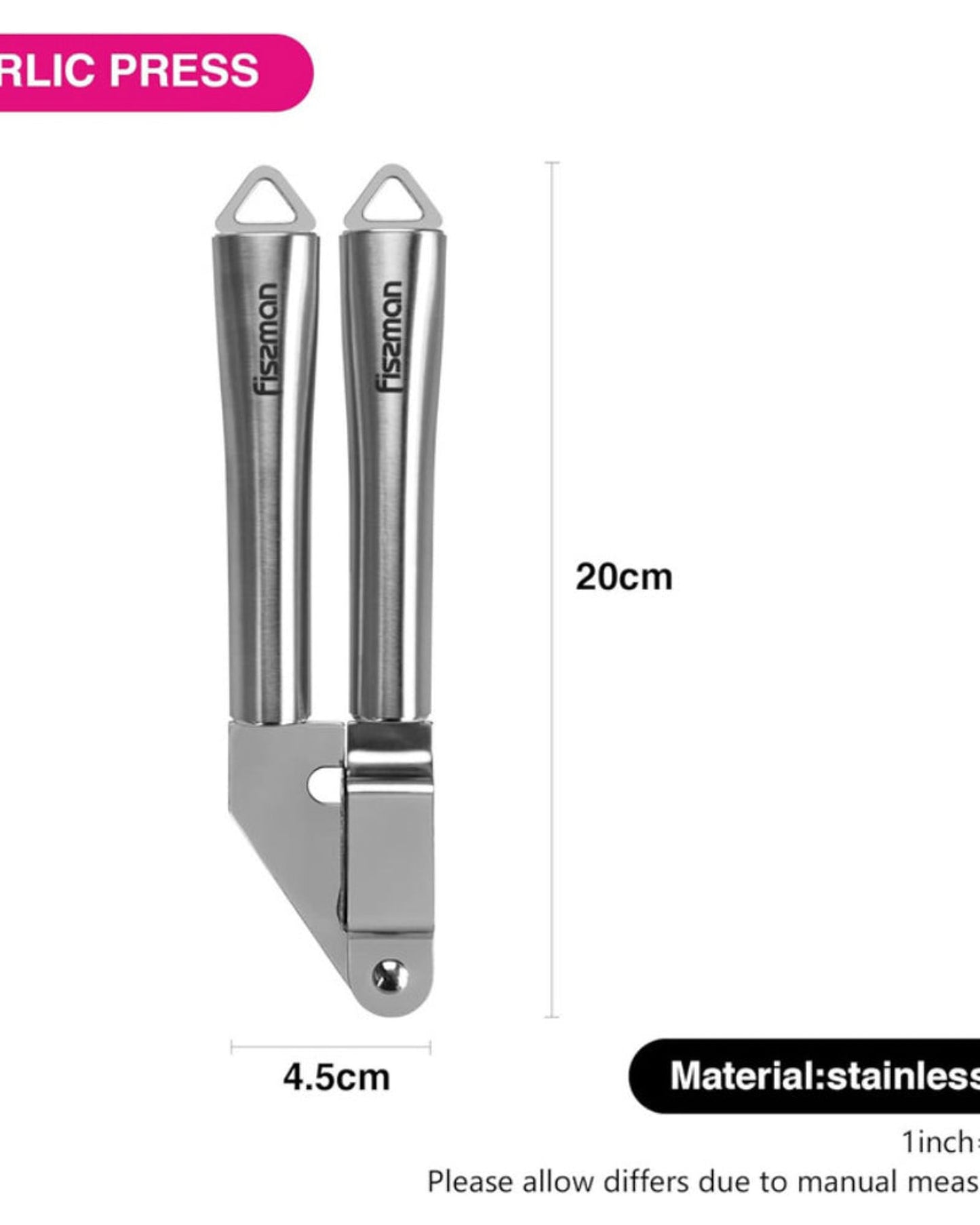مكبس ثوم فيسمان بيرغامو 20 سم