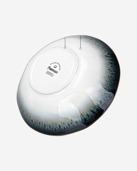 أطباق فيسمان العميقة من قطعتين، جالاكتيكا، بورسلين، مقاس 20 سم