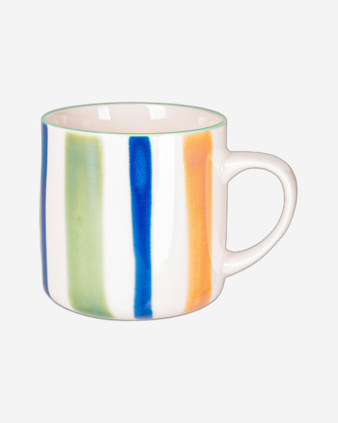 كوب فيسمان من البورسلين، قطعتين، بتصميم أنيق وبسيط، سعة 400 مل