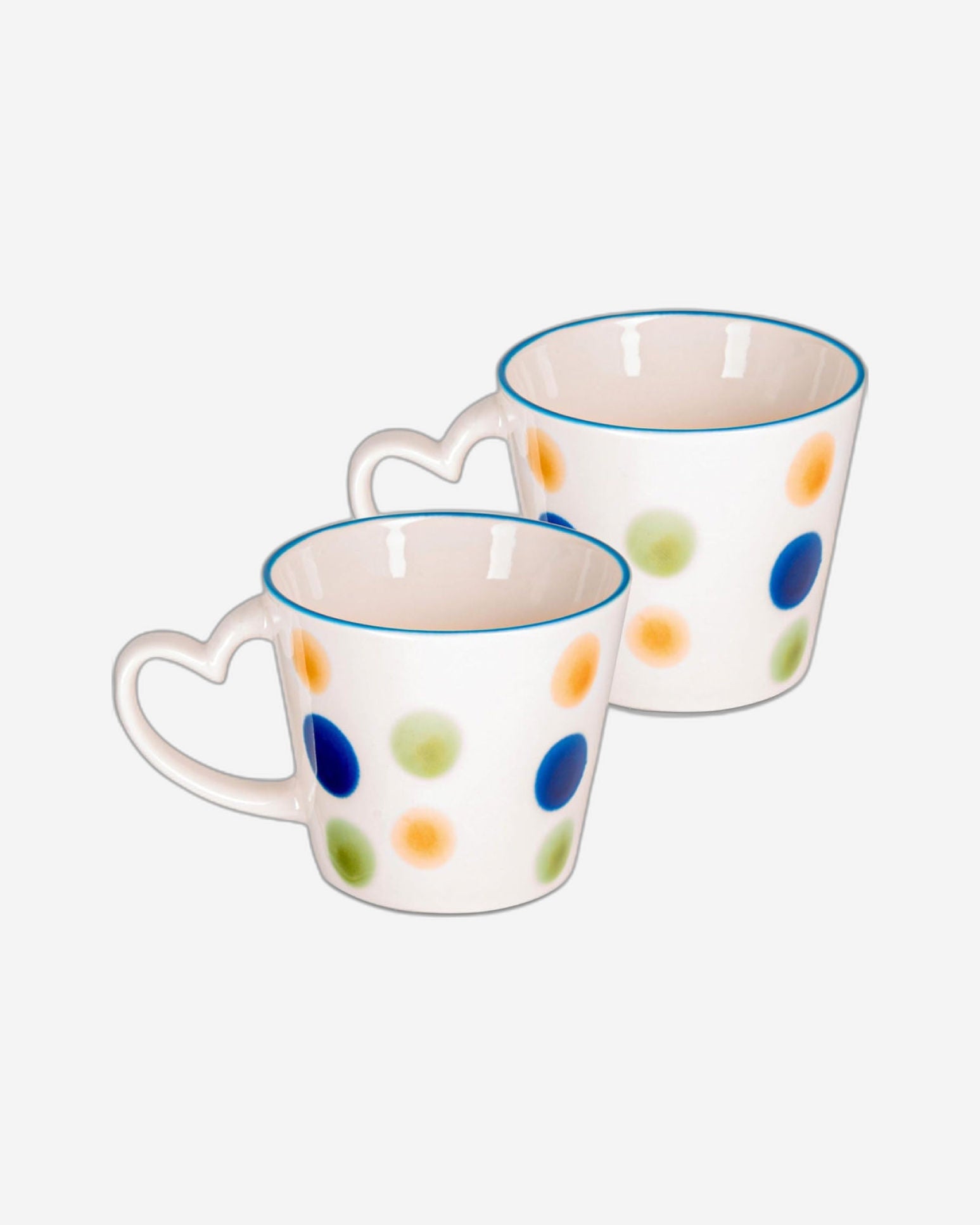 كوب فيسمان بورسلين من قطعتين بتصميم أنيق وبسيط، سعة 370 مل