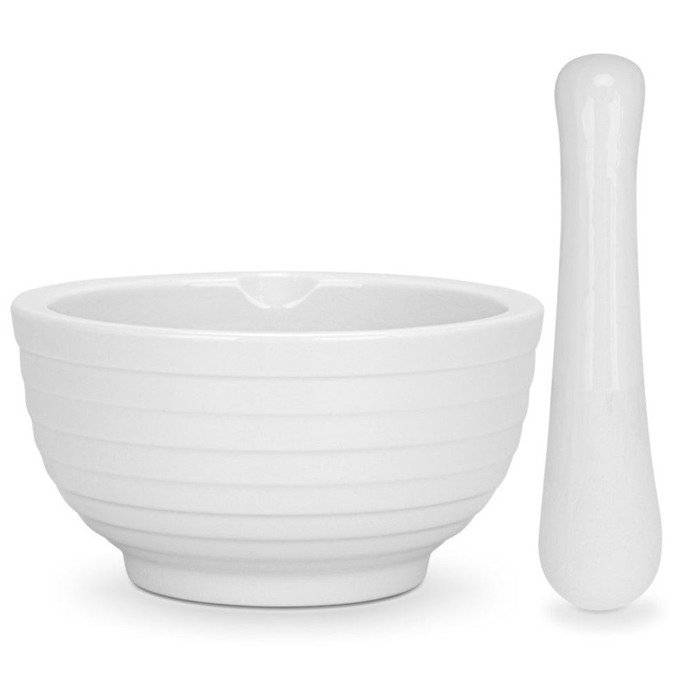 مجموعة فيسمان للمدقة والهاون 12 سم، مطحنة ثوم وتوابل وسحق أعشاب