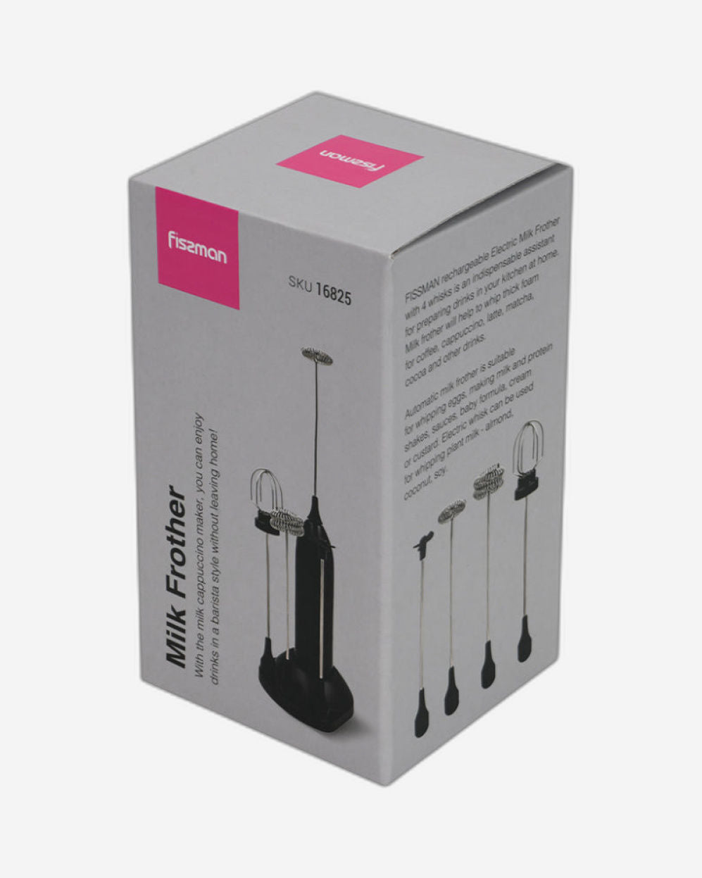 خلاط الحليب فيسمان (بلاستيك + فولاذ مقاوم للصدأ)