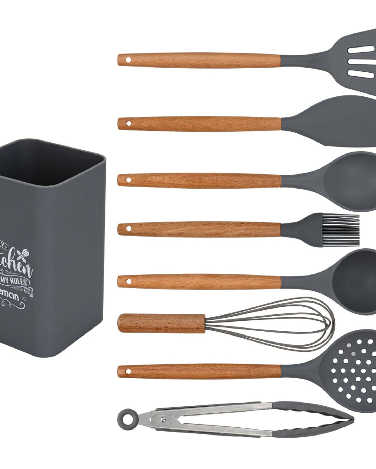 رف أدوات مطبخ فيسمان 9 قطع