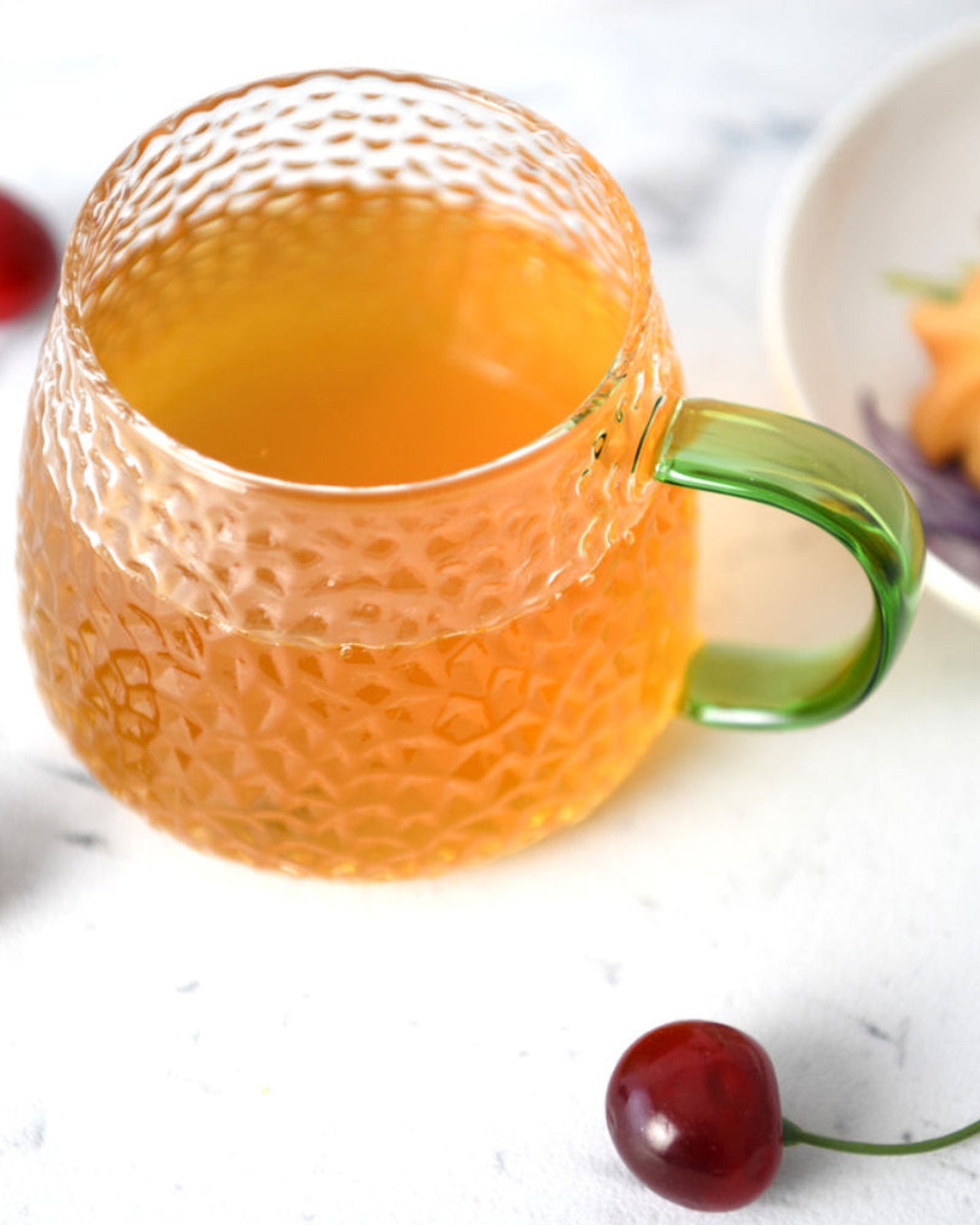 كوب فيسمان من قطعتين سعة 420 مل (زجاج مقاوم للحرارة) للشاي والقهوة