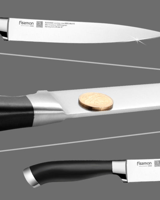 سكين نحت فيسمان 8 إليجانس (فولاذ X50crmov15)