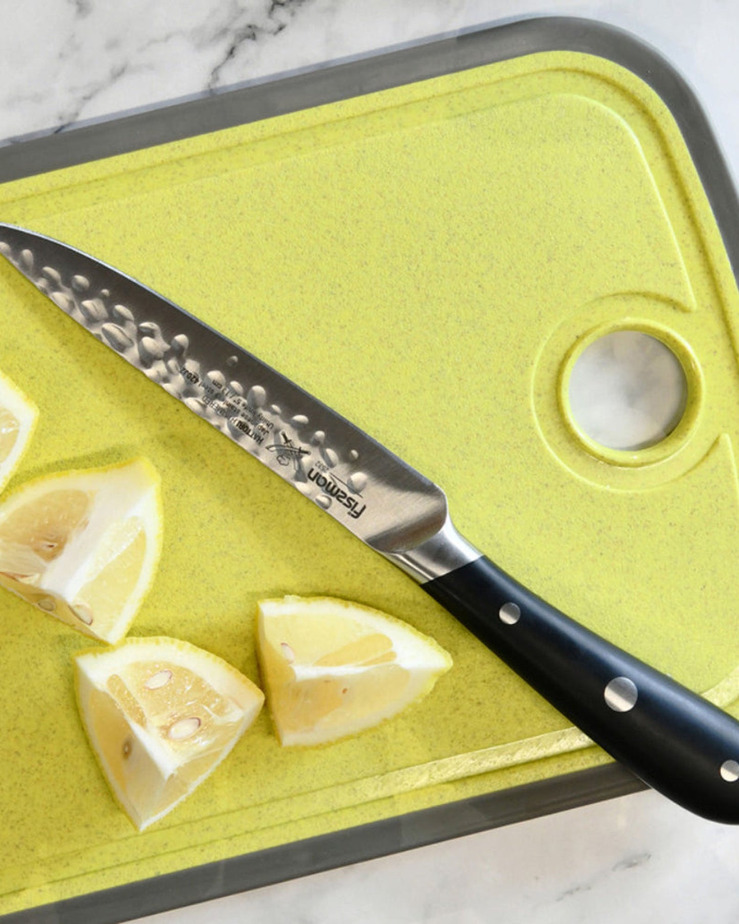 سكين فيسمان متعدد الاستخدامات، 5 بوصات، هاتوري مطروق، فولاذ 420j2