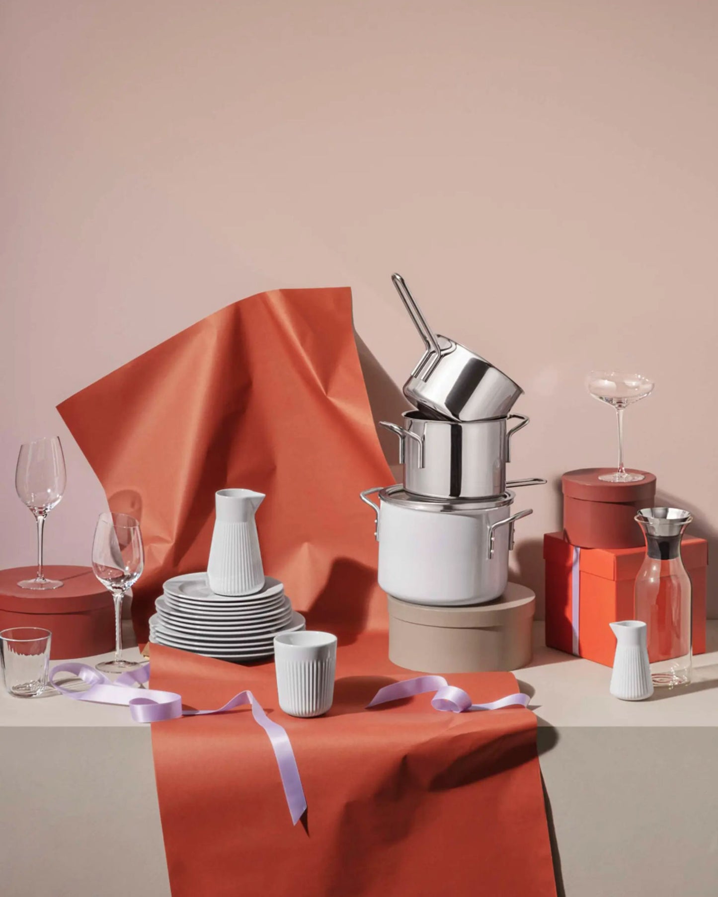 طاجن إيفا سولو 256647 سعة 4.8 لتر، 20 سم، أبيض