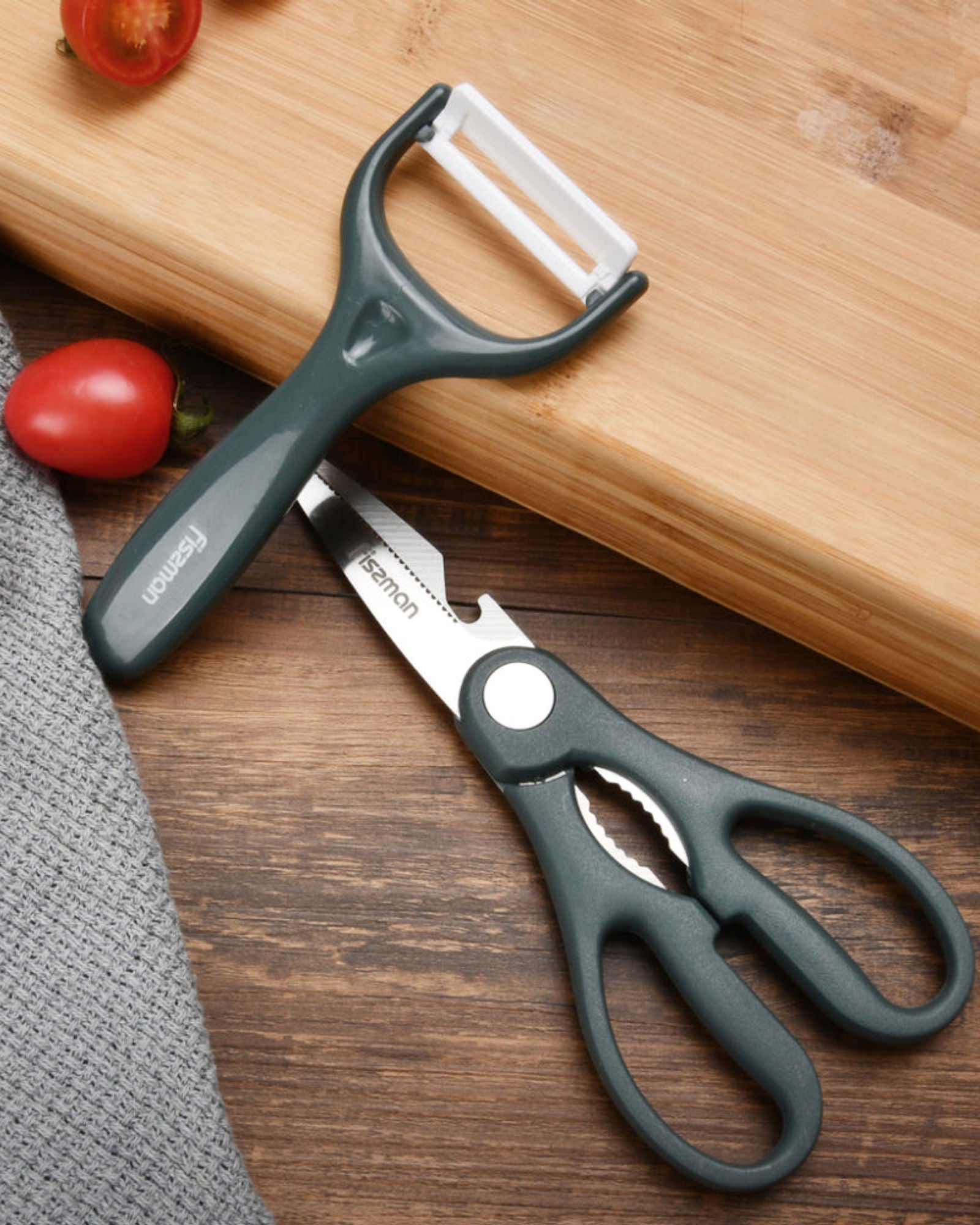 طقم سكاكين فيسمان من 5 قطع من فولاذ أغاف 3cr13