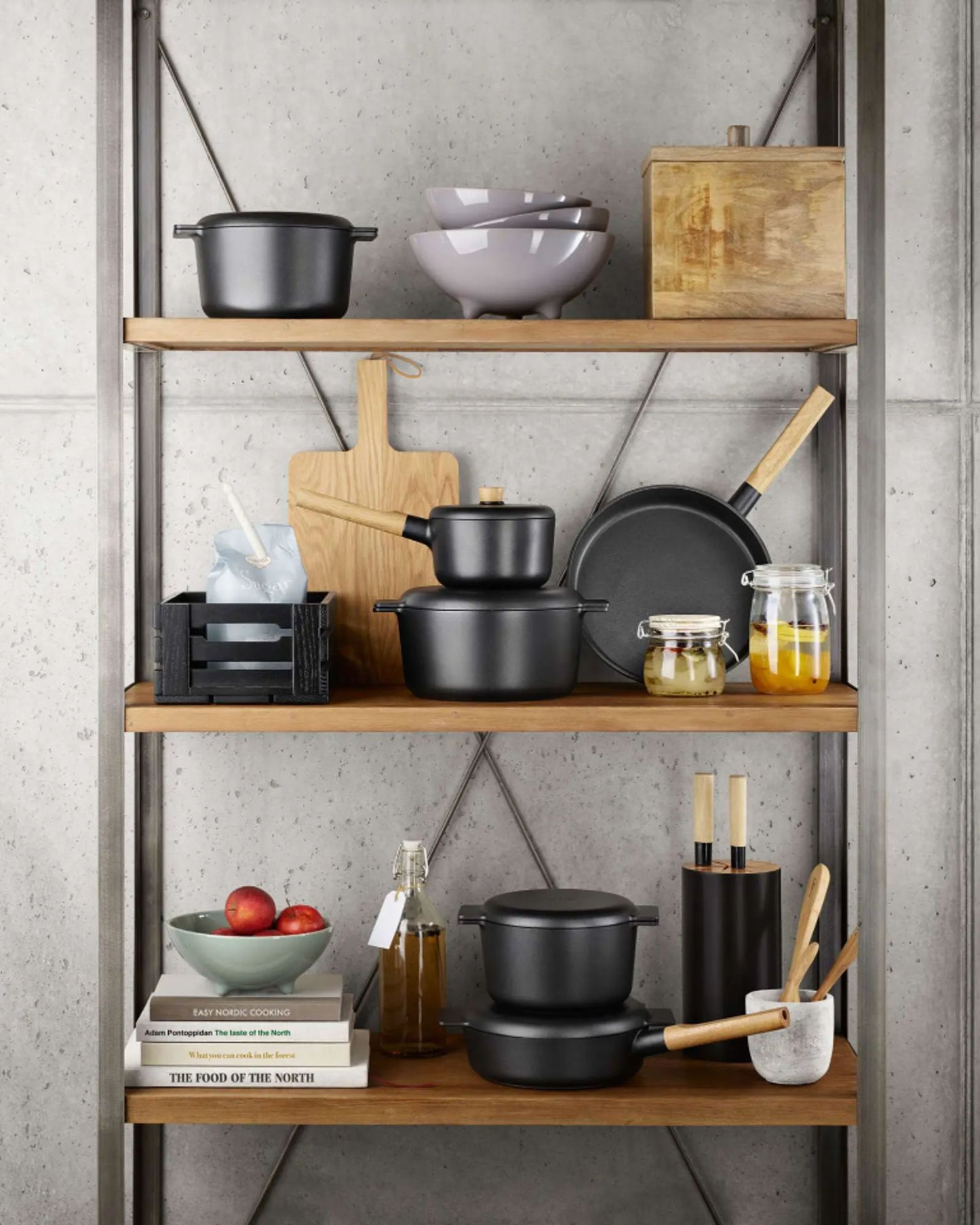 إيفا سولو 280216 قدر Ø16 سم 1.5 لتر مطبخ نورديك