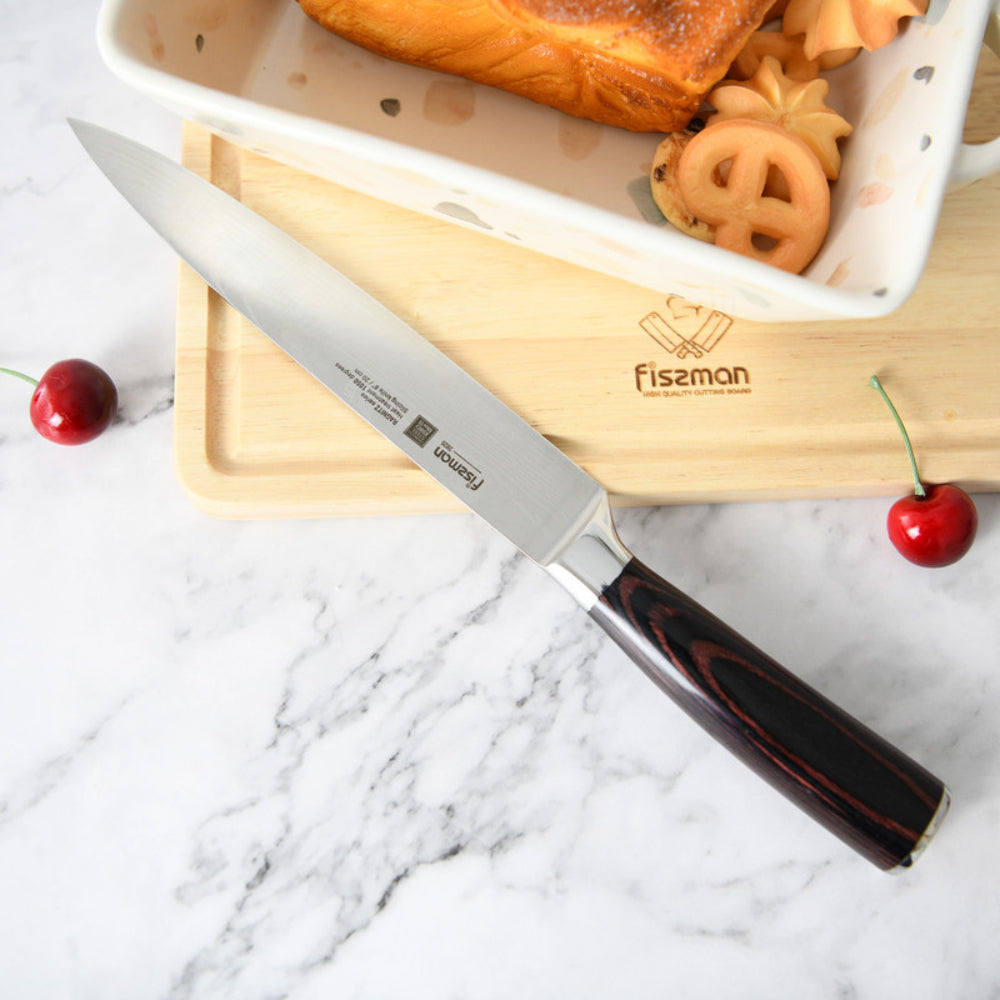 سكين النحت فيسمان 8 سلسلة راجنيتز (فولاذ X50Cr15MoV)