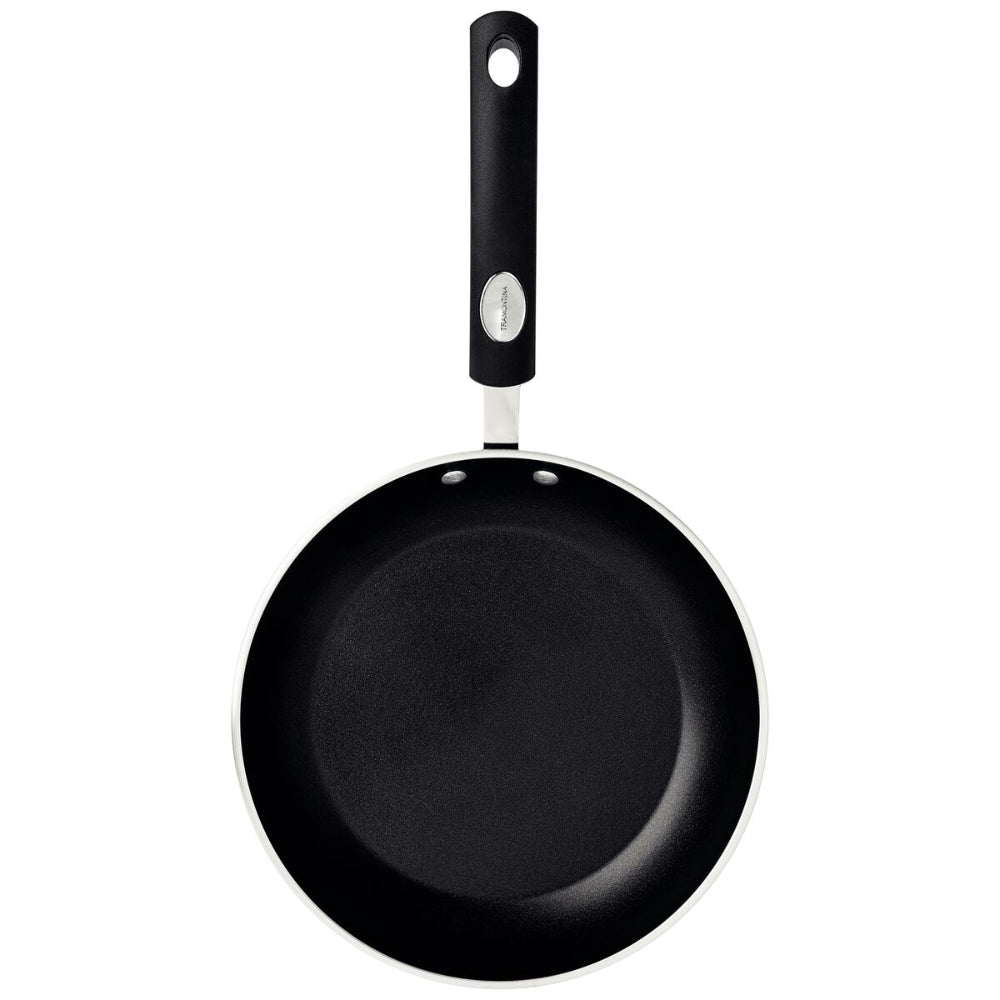 ترامونتينا منذ عام 1911، صنع في البرازيل، مقلاة ترامونتينا موناكو المصنوعة من الألومنيوم، مع طبقة داخلية وخارجية سوداء، طلاء ستارفلون الممتاز غير اللاصق، 26 سم، 2 لتر