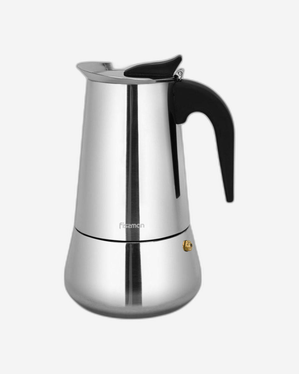 ماكينة تحضير الإسبريسو من فيسمان، سعة 450 مل، لتحضير 9 أكواب من الفولاذ المقاوم للصدأ