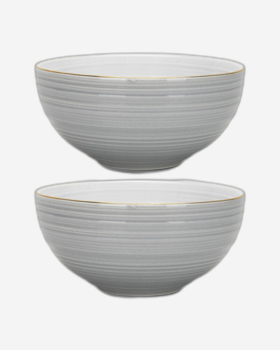 كرات فيسمان فيرمينا رمادية اللون، قطعتان، سعة 620 مل