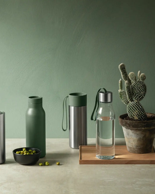 زجاجة شرب إيفا سولو 503044 سعة 0.5 لتر، لون أخضر صبار