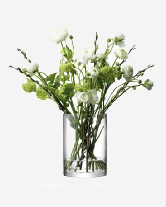 LSA Clear Column VaseCandleholder H24cm