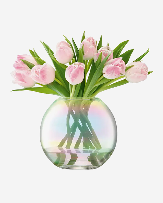 LSA Pearl Mother of Pearl Vase H16cm