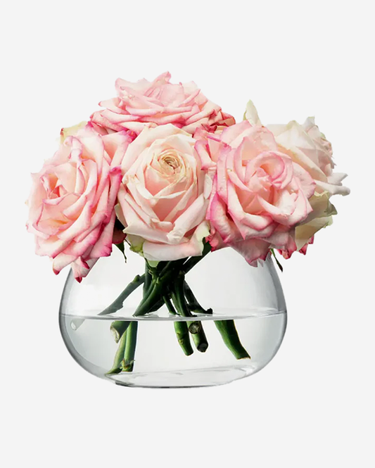 LSA Clear Flower Table Arrangement Vase