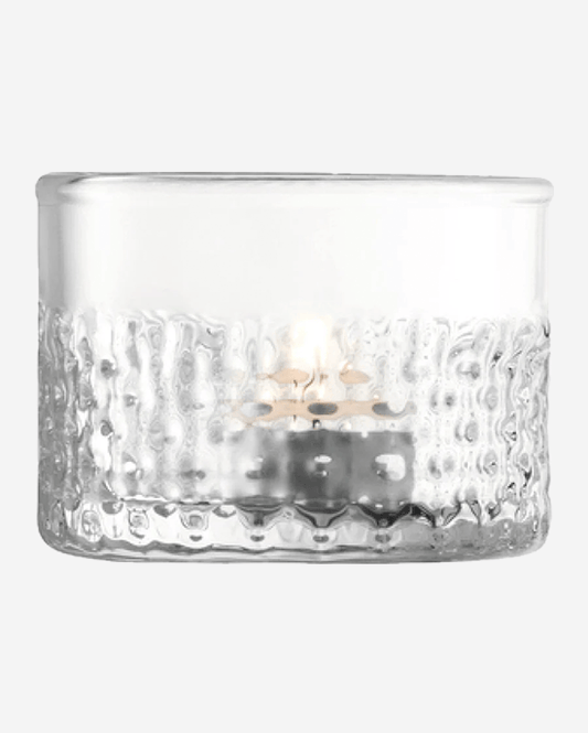 حامل شموع صغير LSA Clear Wicker