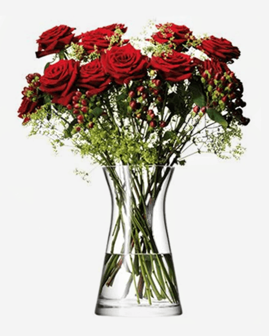 إناء مزهرية LSA Clear Flower Mixed Bouquet