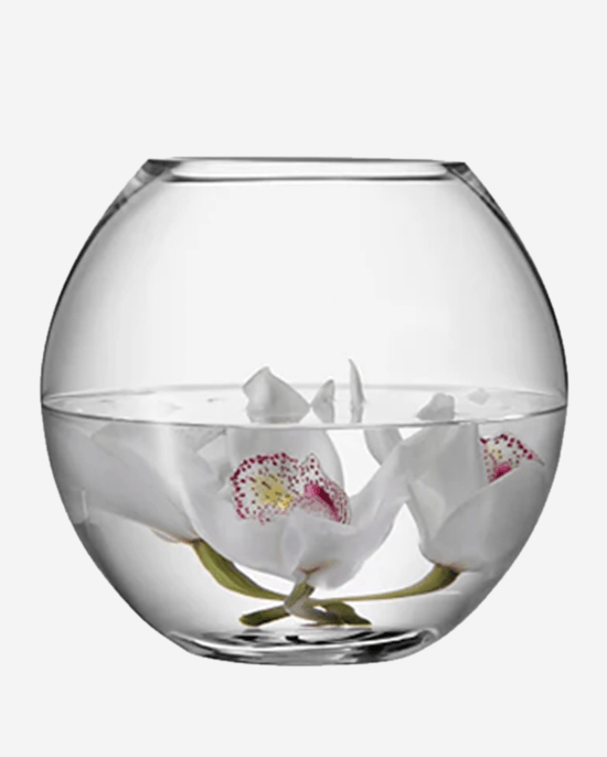 إناء زهور مدور من LSA Flower شفاف