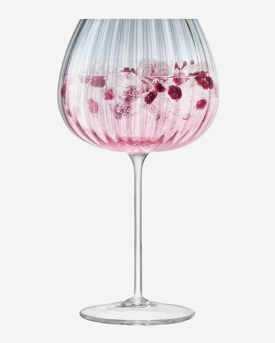 LSA Dusk Pink Grey Balloon Goblet 650ml